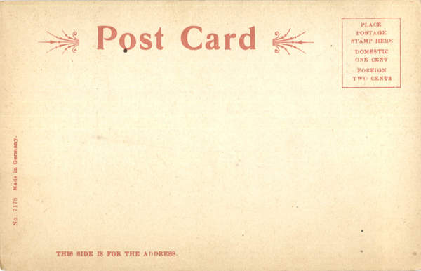 Back of Card