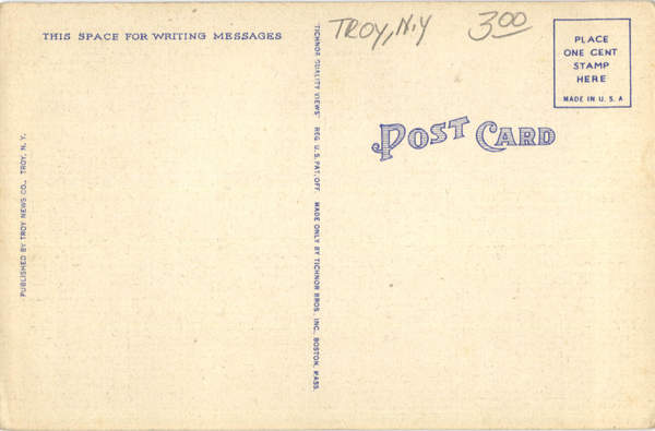 Back of Card
