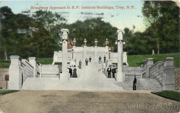 Broadway Approach To R.P. Institute Buildings