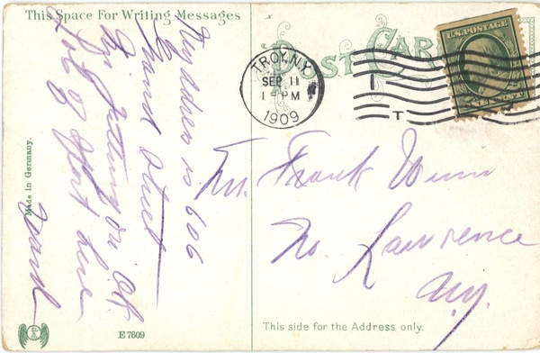 Back of Card