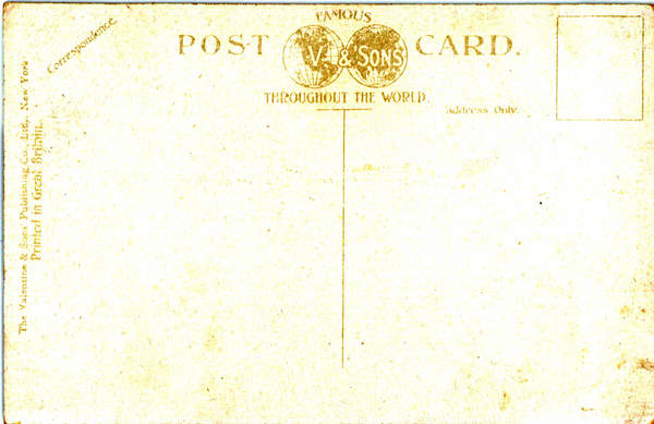 Back of Card