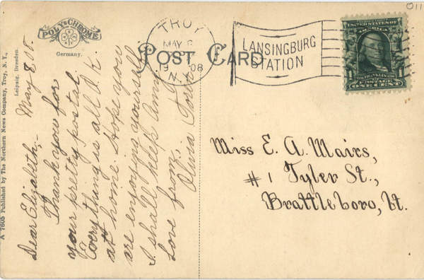 Back of Card