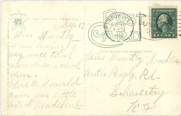 Back of Card