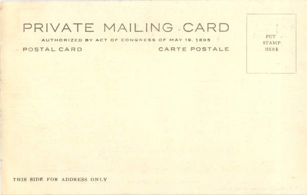 Back of Card