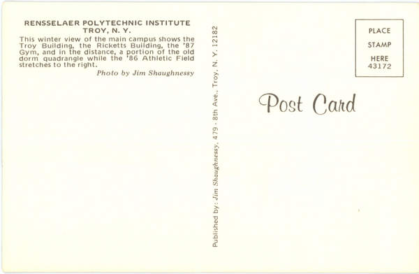 Back of Card