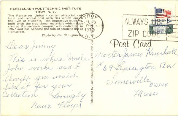 Back of Card