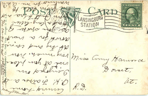 Back of Card