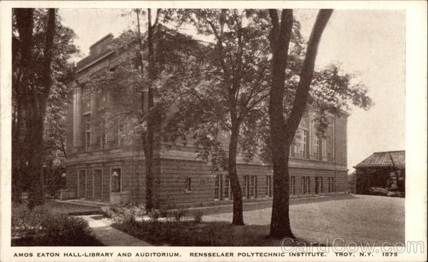 Amos Eaton Hall-Library and Auditorium