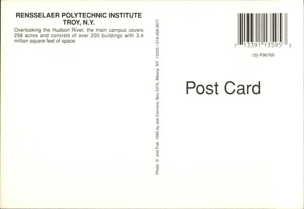 Back of Card