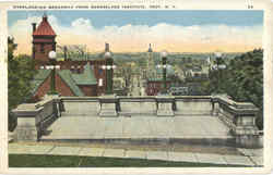 Overlooking Broadway From Rensselaer Institute