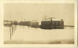 Ricketts, Gym & Field in Winter