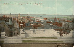 Rensselaer Polytechnic Institute - Approach Looking Down Broadway