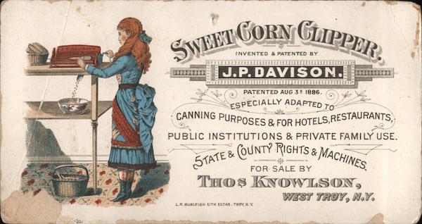 Sweet Corn Clipper J.P. Davison