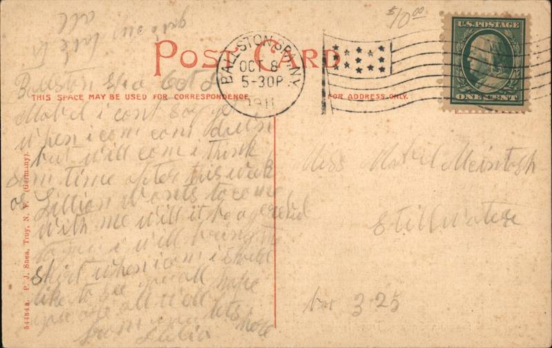 Back of Card