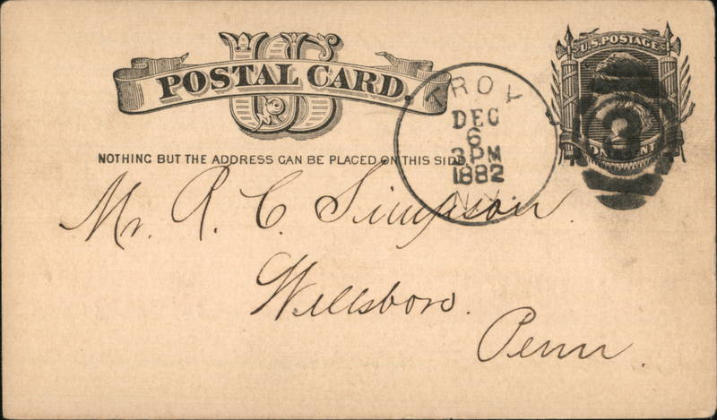 Back of Card