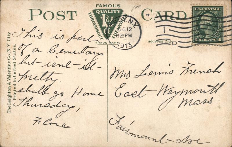 Back of Card