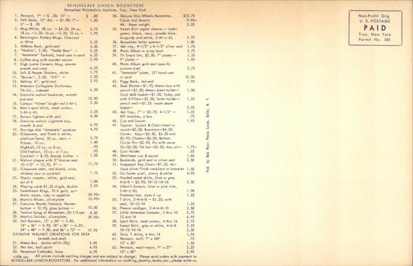 Back of Card