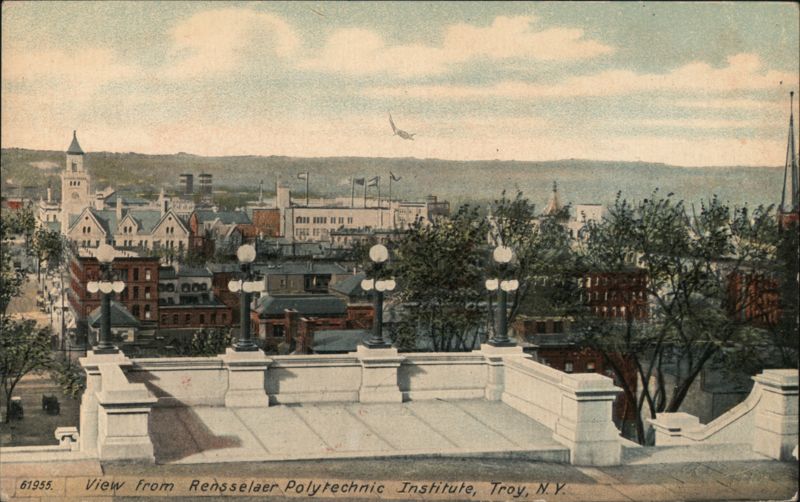 View from Rensselaer Polytechnic Institute