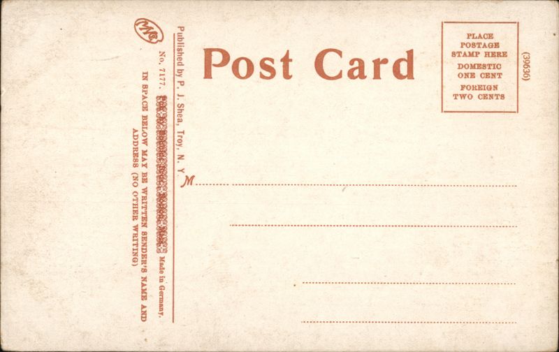 Back of Card