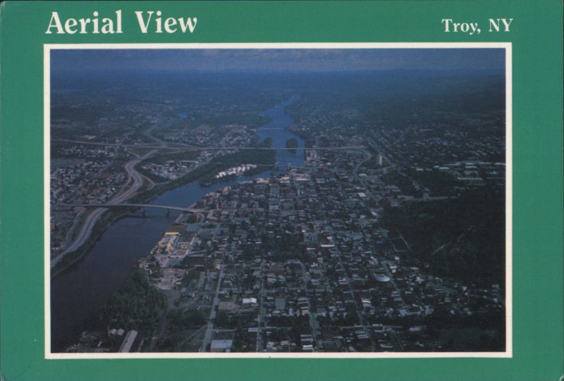 Aerial View, Troy, NY