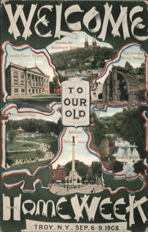 Troy NY Home Week, County Court House, Burden Falls