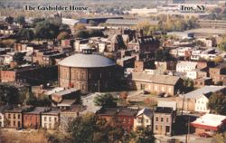 The Gasholder House & Neighborhood, Troy, NY
