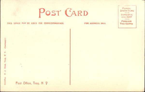 Back of Card