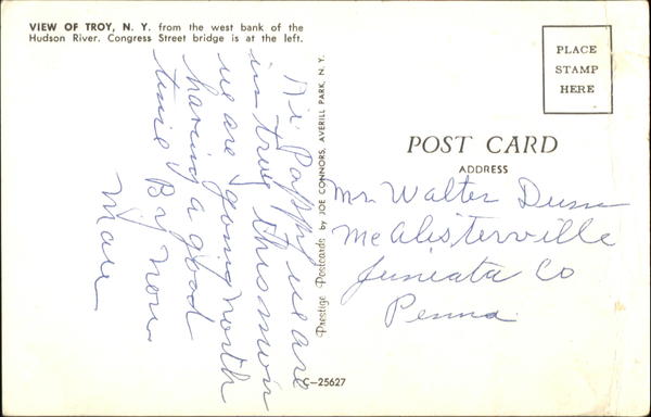 Back of Card