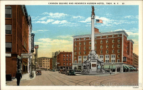 Cannon Square and Hendrick Hudson Hotel