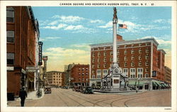 Cannon Square and Hendrick Hudson Hotel