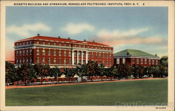 Ricketts Building and Gymnasium, Rensselaer Poytechnic Institute