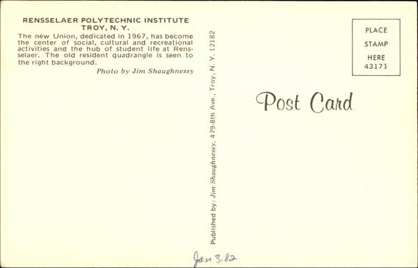 Back of Card