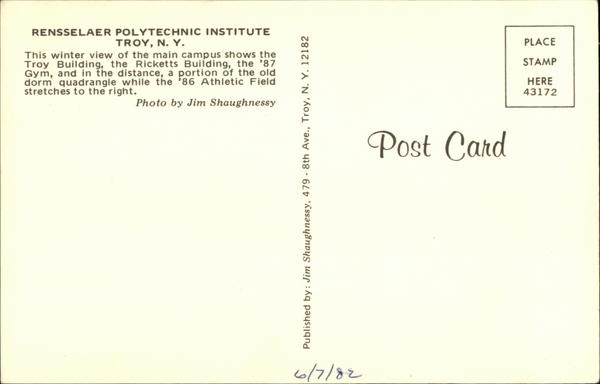 Back of Card