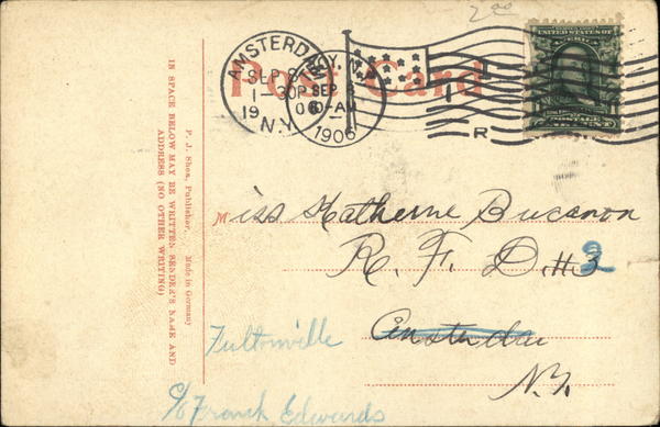 Back of Card