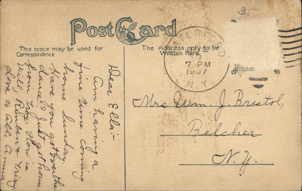 Back of Card