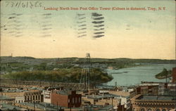 Looking North from Post Offcie Tower (Cohoes in distance)