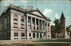 Court House & 2nd St. Presbyterian Church