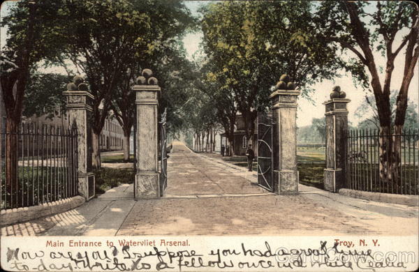 Main Entrance to Watervliet Arsenal