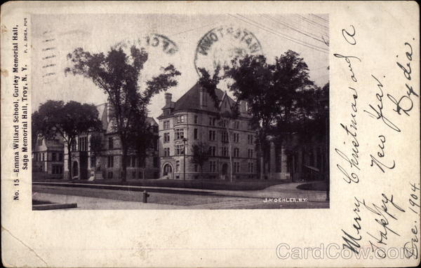 No. 15 Emma Willard School, Gurley Memorial Hall and Sage Memorial Hall