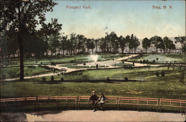 Prospect Park in Troy