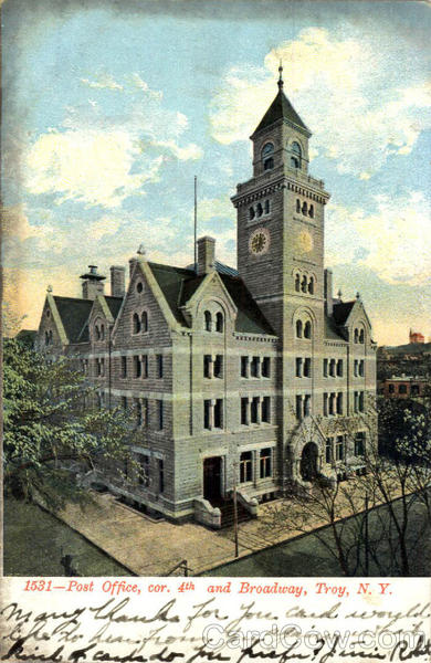 Post Office, Cor. 4th and Broadway