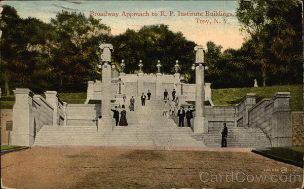 Broadway Approach to R.P. Institute Buildings