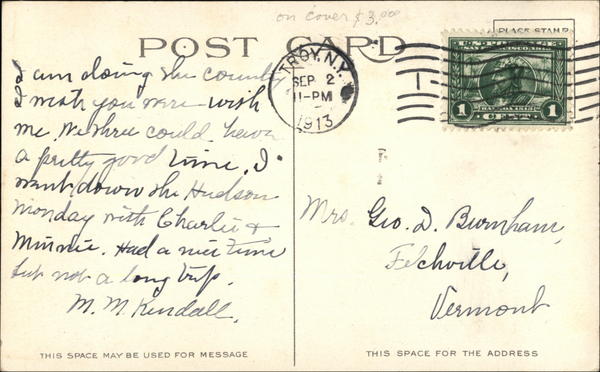 Back of Card