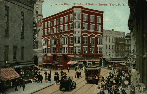 Junction of River, Third and Fulton Streets