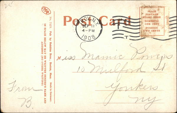 Back of Card