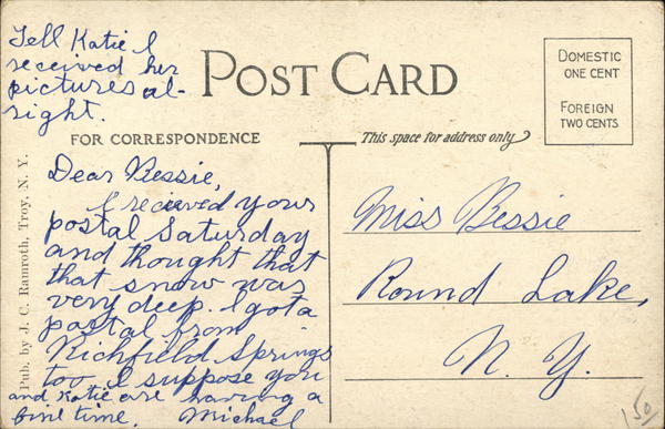 Back of Card
