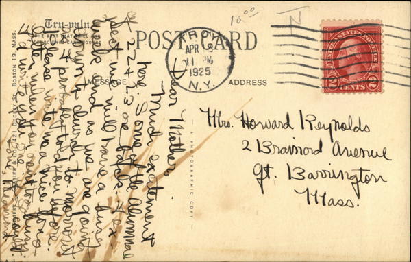 Back of Card