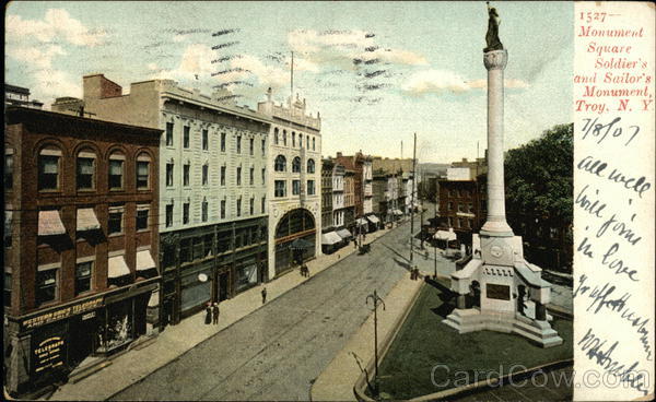 Monument Square, Soldier's and Sailor's Monument