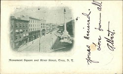 Monument Square and River Street