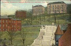 Rensselaer Polytechnic Institute Building and Approach
